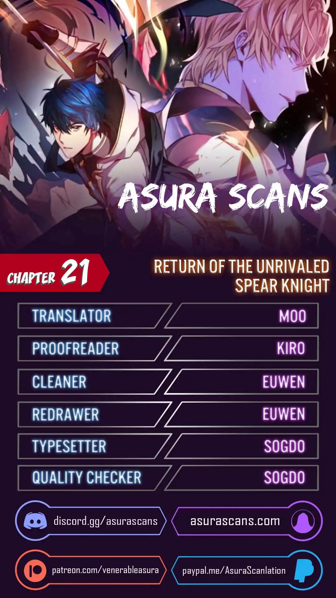 Return of the Legendary Spear Knight Chapter 21 1